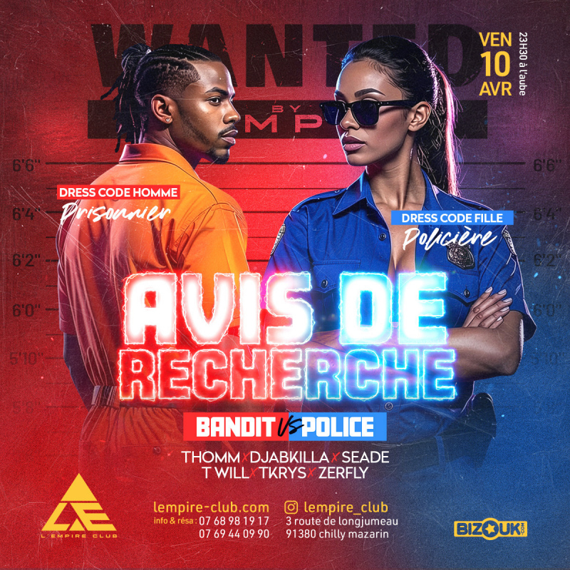 Wanted Empire Avis De Recherche
