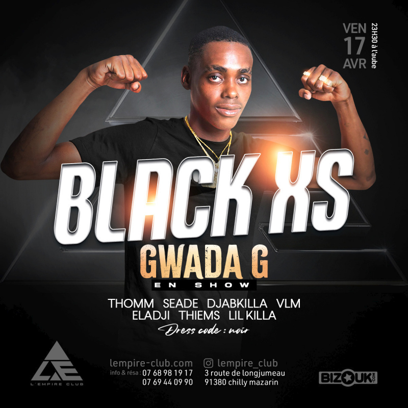 Black Xs Gwada G En Show
