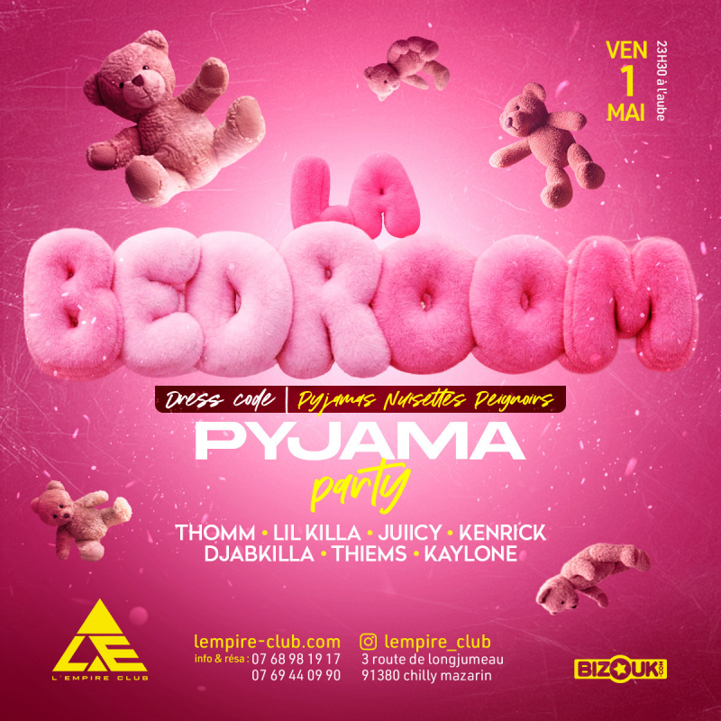 La Bedroom Pyjama Party